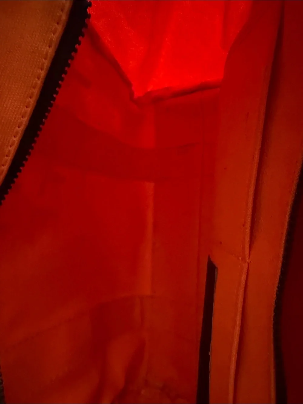 Marc Jacobs Orange / tangerine Canvas 'The Tote Bag' medium size used